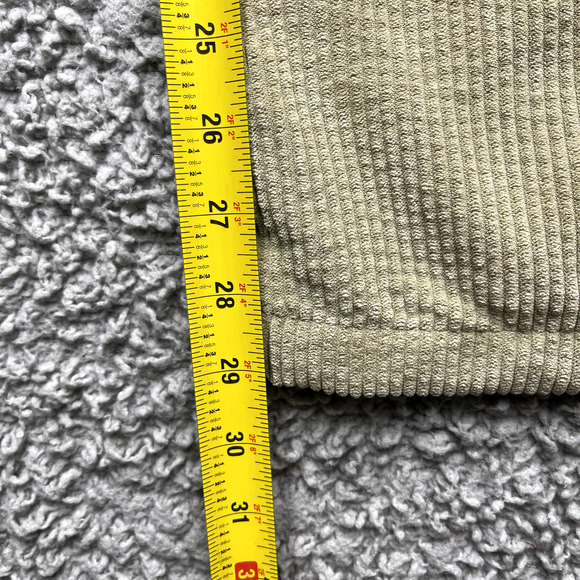 Hunter & Brown Corduroy Pants Womens M Brown Wide Leg Baggy Cargo Retro - Picture 10 of 13